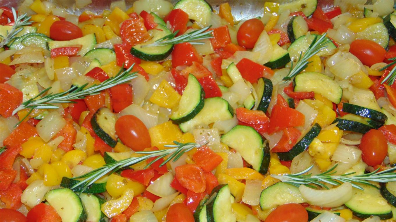 Mediterranean stewed vegetables